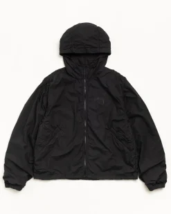 DOUBLE COTTON HOODED JACKET