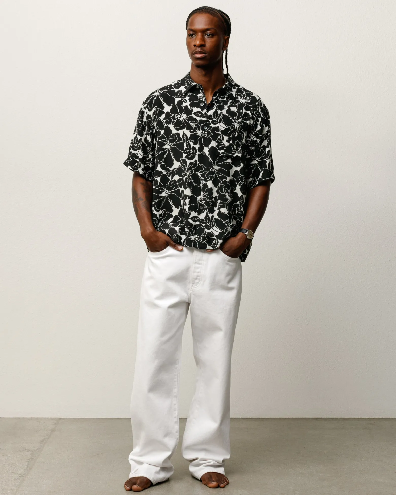 FLORAL HAWAIIAN SHIRT