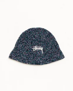 HEMP STOCK KNIT BUCKET HAT