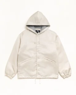 HOODED COACHES JACKET