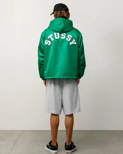 HOODED COACHES JACKET