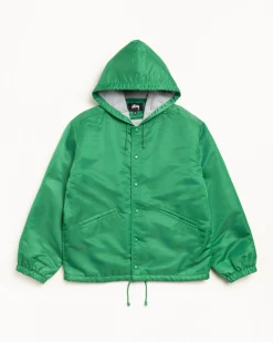 HOODED COACHES JACKET