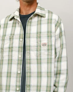 LAU PLAID SHIRT JACKET