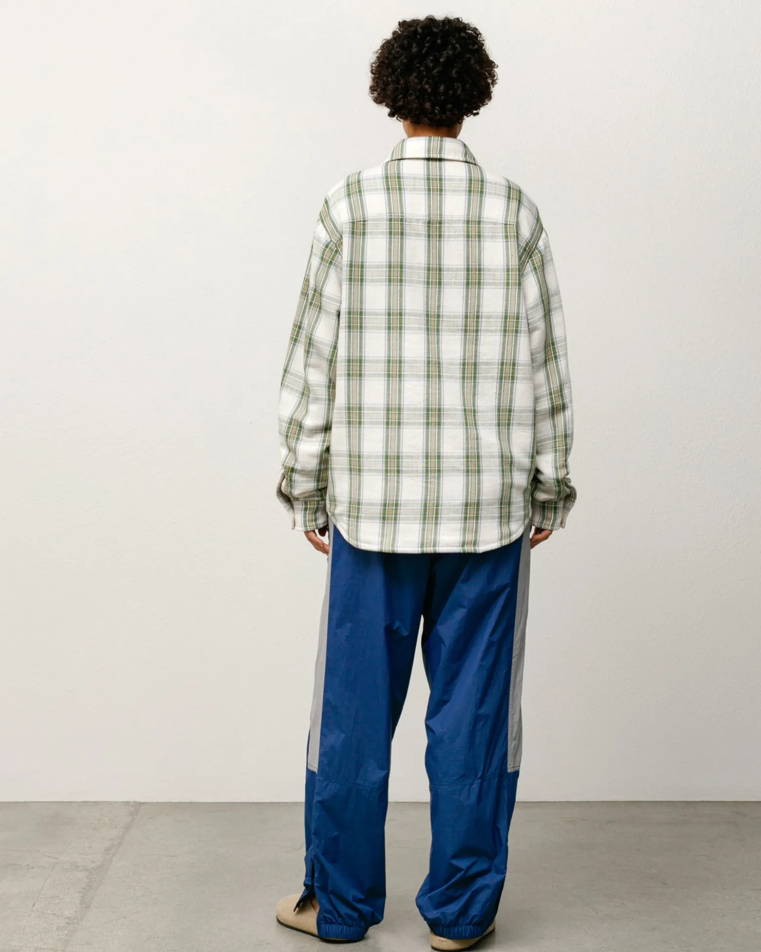 LAU PLAID SHIRT JACKET