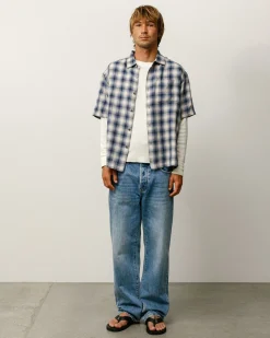 LIAM SS PLAID SHIRT