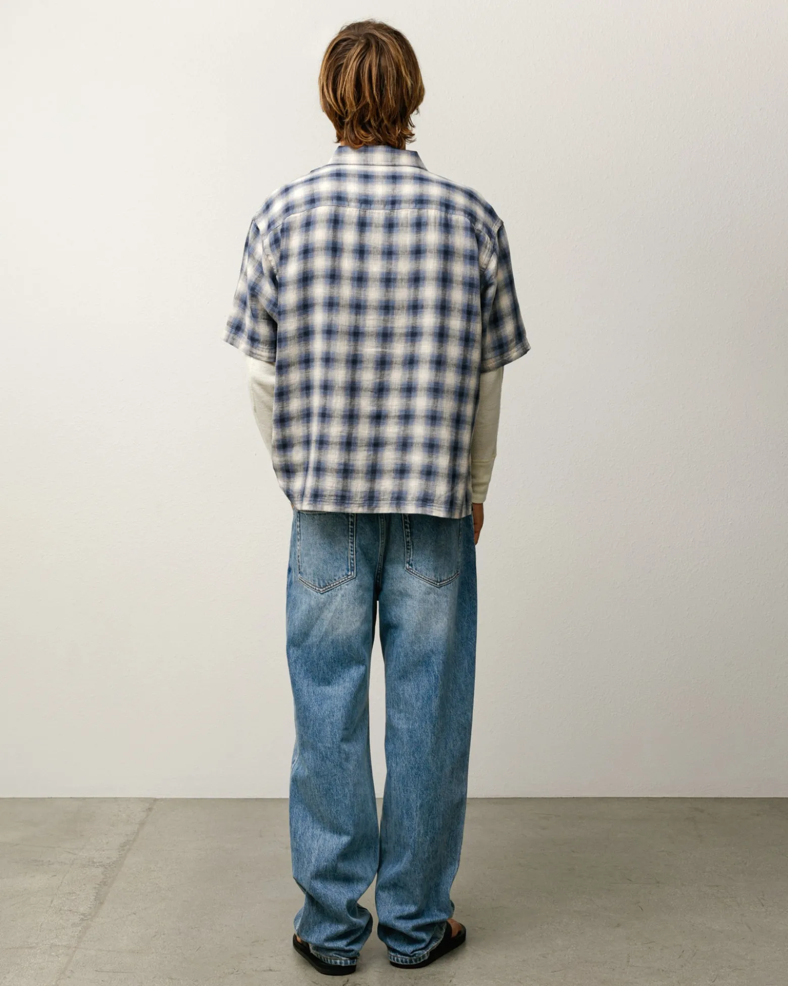 LIAM SS PLAID SHIRT