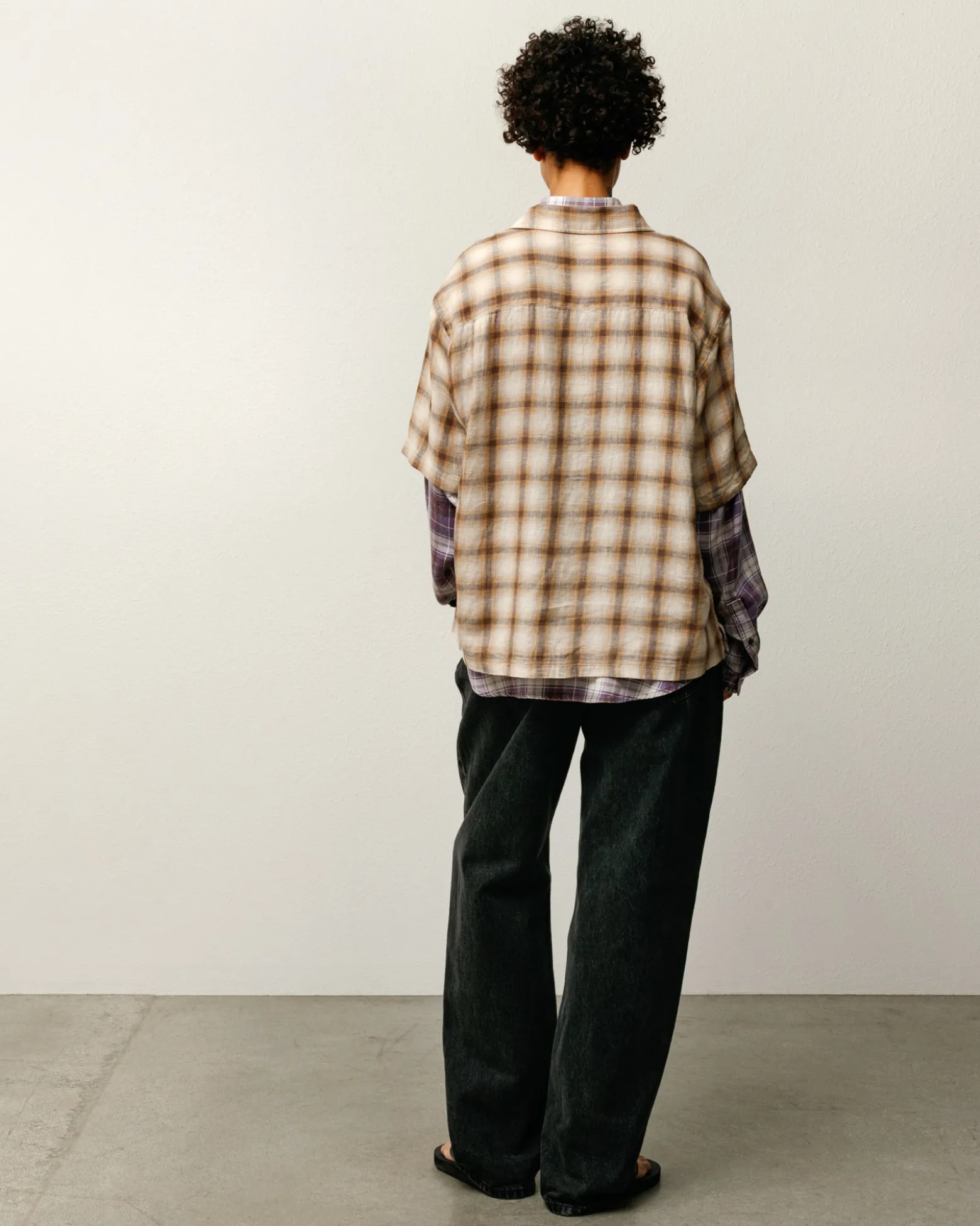 LIAM SS PLAID SHIRT