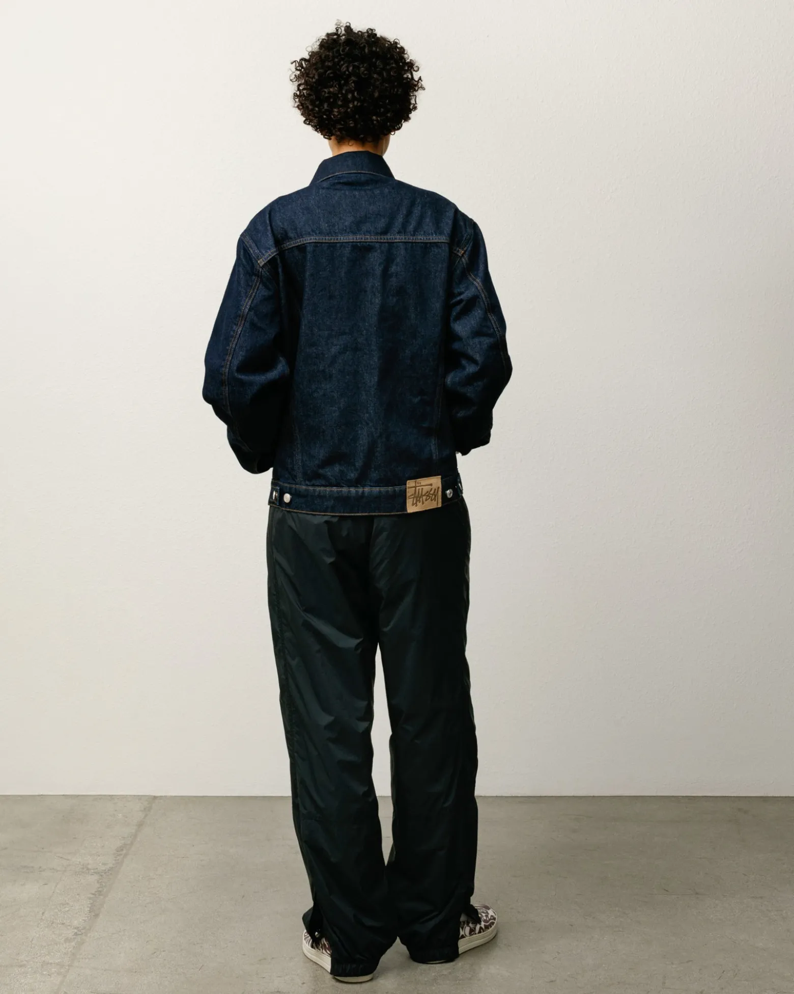 LINED DENIM TRUCKER JACKET