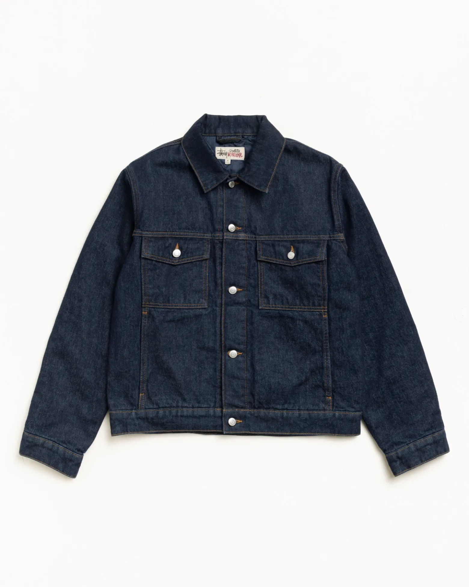 LINED DENIM TRUCKER JACKET
