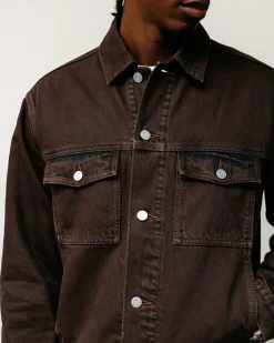 LINED DENIM TRUCKER JACKET