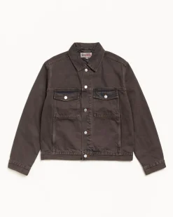 LINED DENIM TRUCKER JACKET