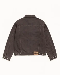 LINED DENIM TRUCKER JACKET