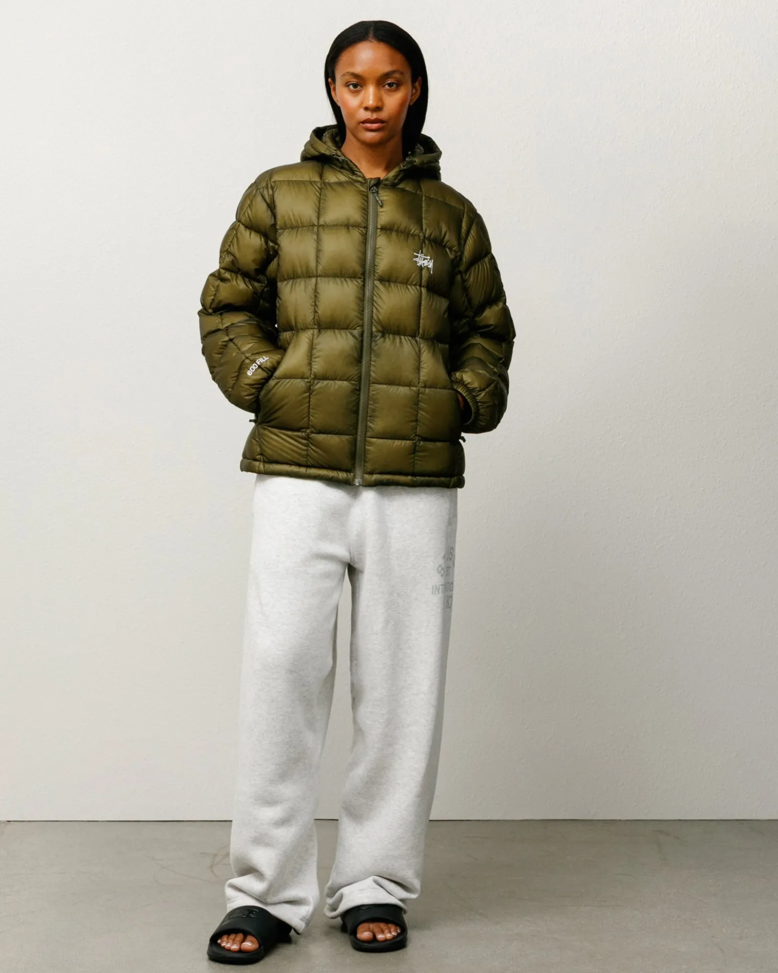 MIDWEIGHT HOODED PUFFER