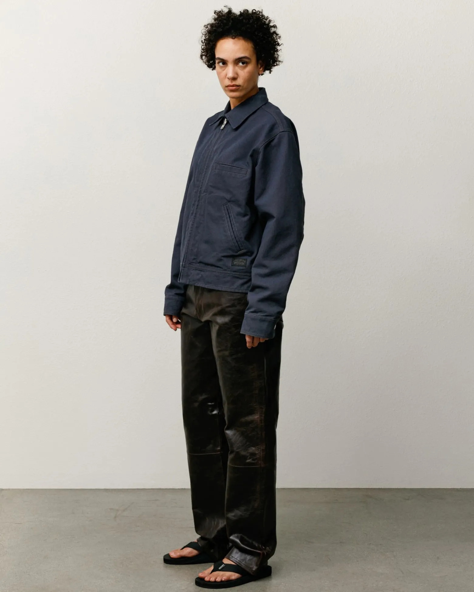 NEW CLASSIC PANT LEATHER
