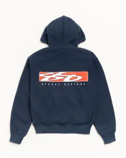 S BOX ZIP HOODIE