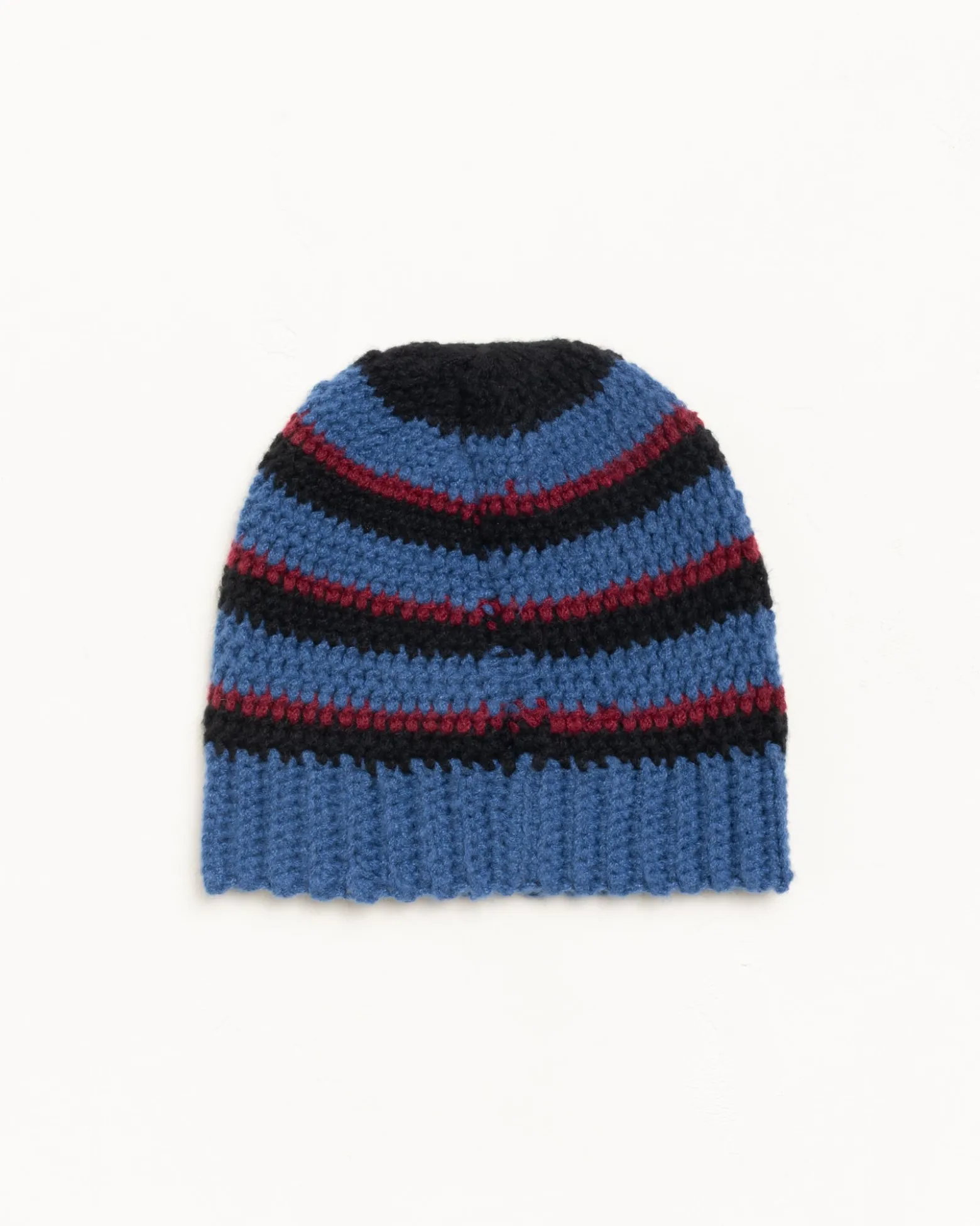 STRIPE KNIT SKULLCAP