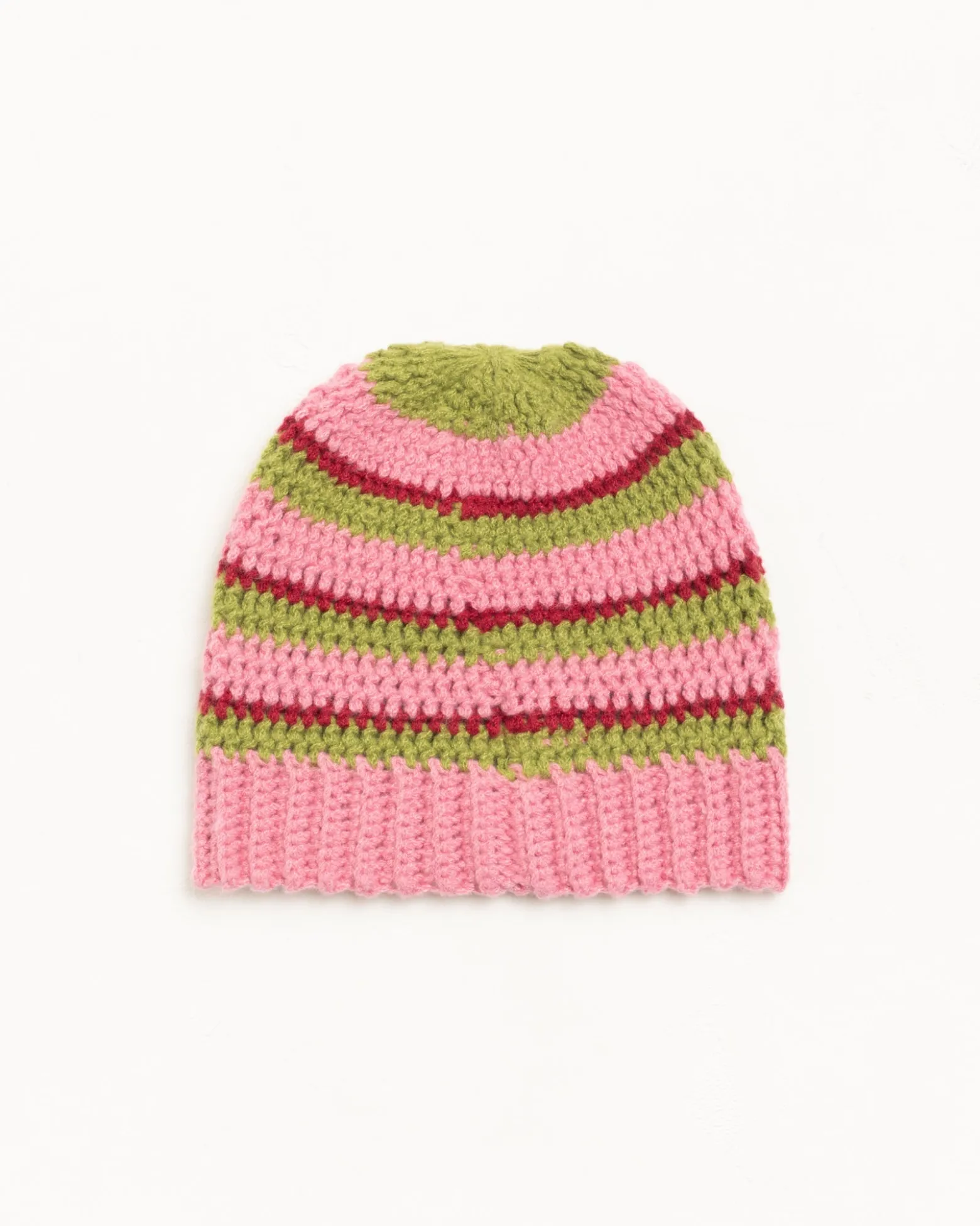 STRIPE KNIT SKULLCAP
