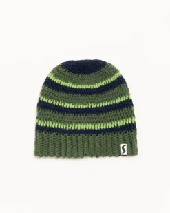 STRIPE KNIT SKULLCAP