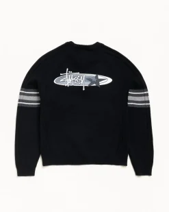 STRIPE RAGLAN CREW