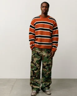 STRIPED WOOL SWEATER