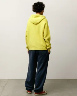 TEXTURED ZIP HOODED SWEATER