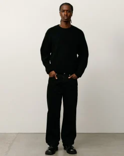 WAFFLE CASHMERE SWEATER