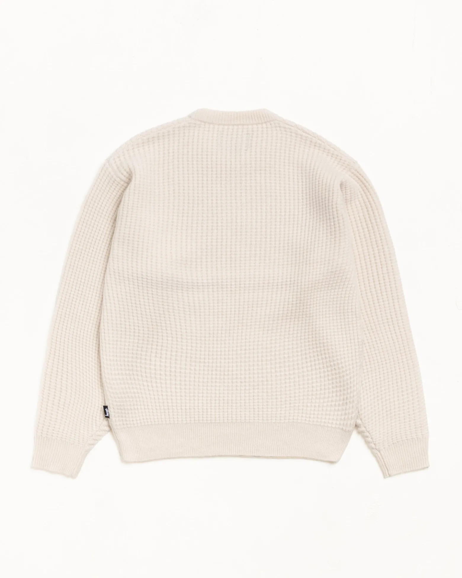 WAFFLE CASHMERE SWEATER