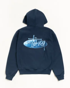 WAVE OVAL HOODIE