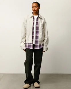 WORK JACKET COLLARED